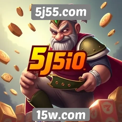 Explore os jogos disponíveis no site 5j55.com